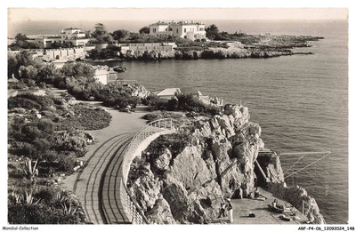 ARFP4-0294-06 - das Kap aus Antibes - Eden-Roc Und Der Gipfel L'Ilette