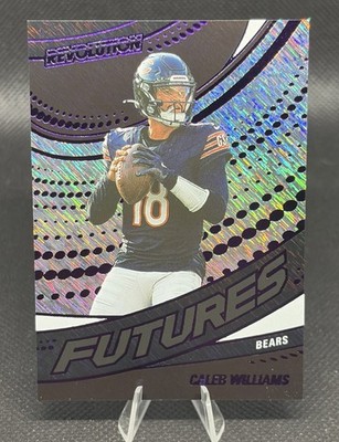 2025 Panini Revolution - Futures Caleb Williams #4 Purple Storm 7/10