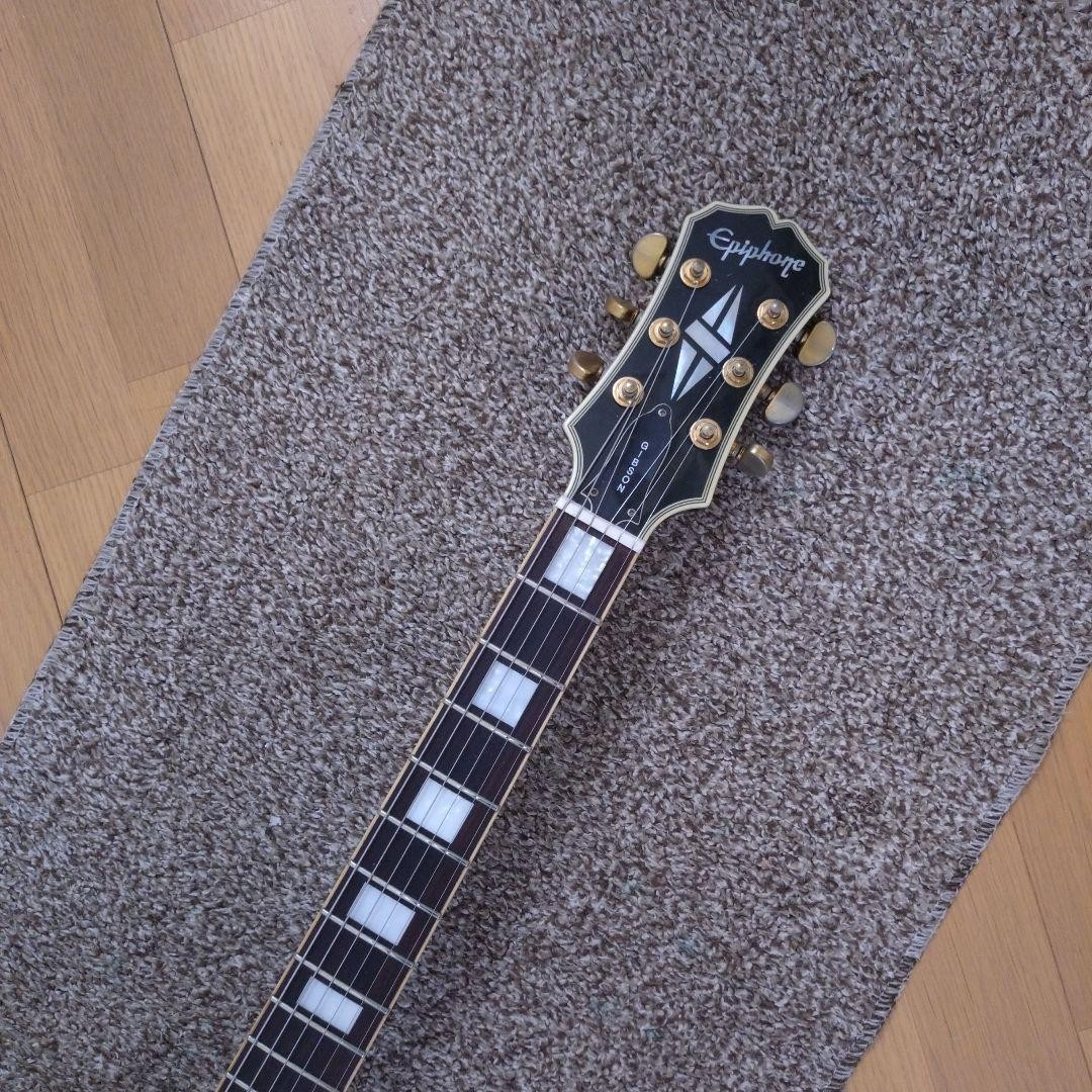 1993年製 Epiphone Les Paul Custom エピフォン Epiphone Les Paul Custom 1993 Black | Reverb