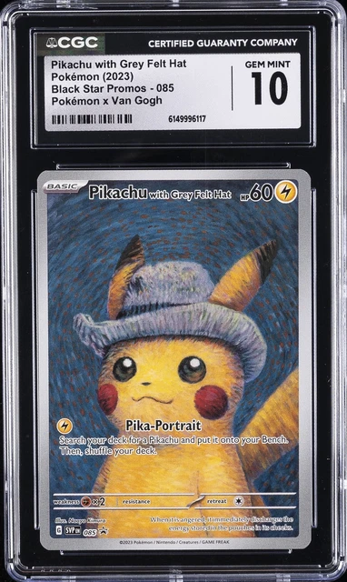 Pikachu/Grey Felt Hat