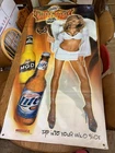 Vintage Miller Lite Beer Model Halloween Tap Into Your Wild Side Vinyl Poster