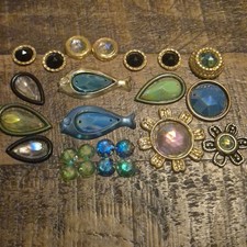 Vintage Enid Collins of Texas Replacement Fish Jewels Nice Large Lot Of 40 A10
