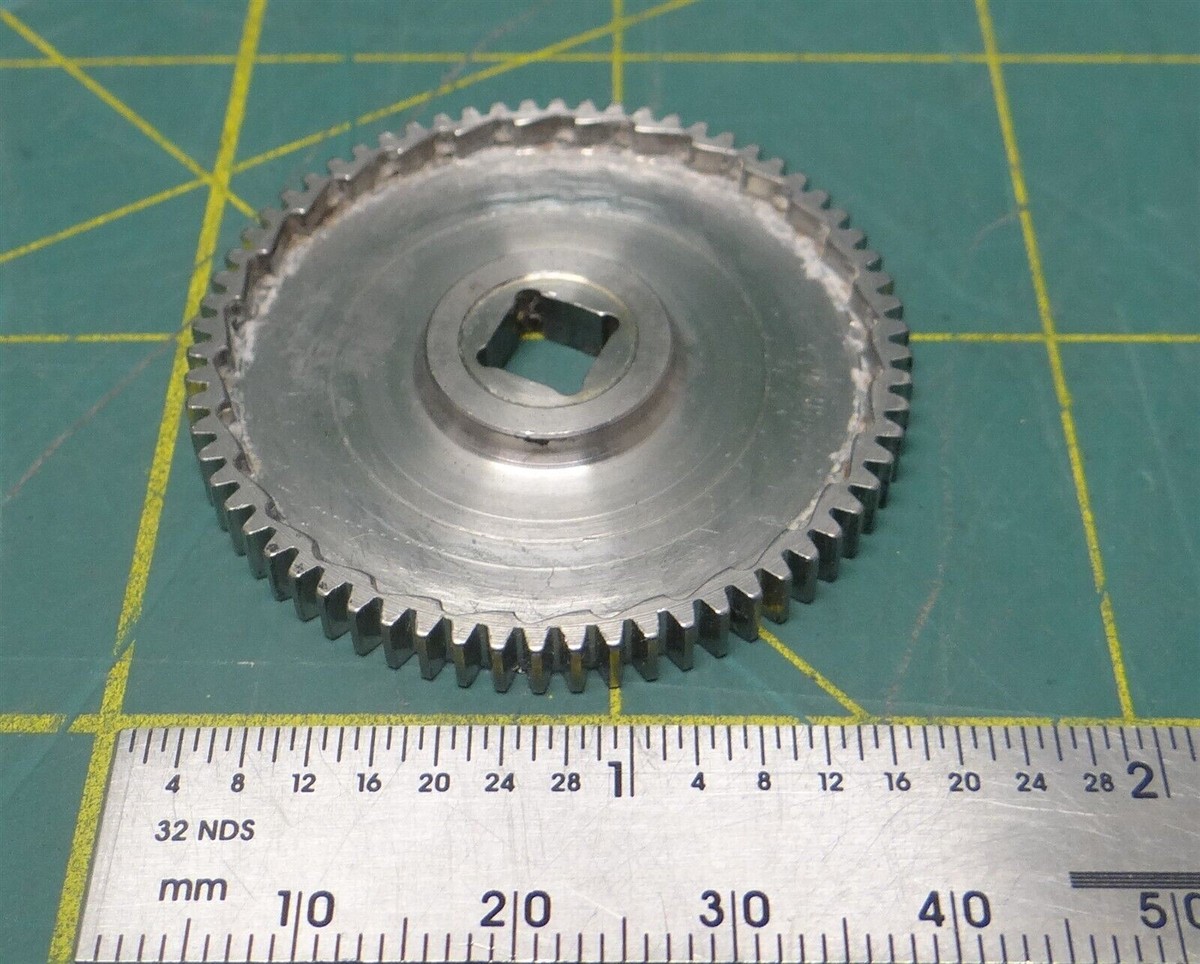 Pièce D'engrenage De Rechange Pour Moulinet Seigler SG - Authentique, Argenté, Neuf