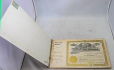 Vintage Book of 100 Unissued Stock Certificates Tyrone, New Mexico