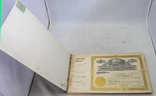 Vintage Book of 100 Unissued Stock Certificates Tyrone, New Mexico
