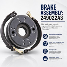 Differential Brake Kit with hardware 249022A3 Fits Case 480B 480C 580B 580C