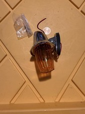 Nos Vintage Signal-stat 13mchrome Cab Clearancemarker Light Amberlens 7-171 1300 Nos Vintage Signal-stat 13mchrome Cab Clearancemarker Light Amberlens 7-171 1300