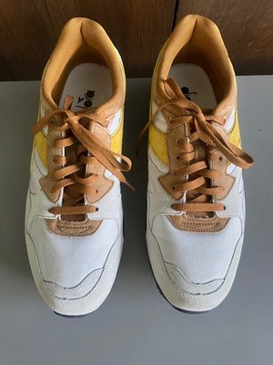  Diadora N9002 overland C8182 running white sudan brown mens size 11.5