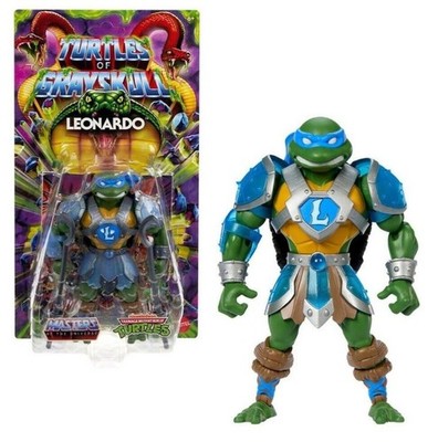 Leonardo Turtles of Grayskull TOG TMNT Motu Origins Mattel Masters NEU OVP JBN03