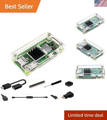 Raspberry Pi Zero Case with Accessories, Clear