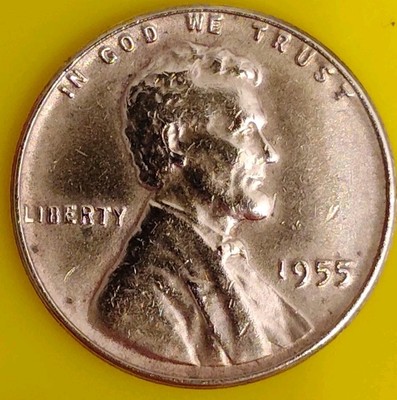 1955 DDO Lincoln Wheat Penny Cent ~ Gem BU, TRUST long Ts & U~~ DDO ...