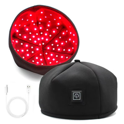 Rotlichttherapiegerät Mütze Nahinfrarot LED Behandlung Helm Kappe Prevant L