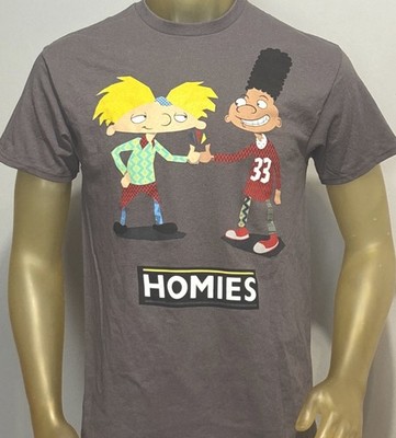 Hey Arnold Homies Men's Medium Tee Shirt Gerald Johannsen Best Friends M