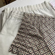 Laura Ashley Mr Jones vintage curtains each 42.5 inches long x 88 inches wide.