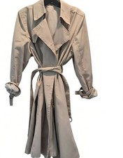 Vintage 70s/80s London Fog Trench Coat with Matching Belt - Tan - Women's 10...