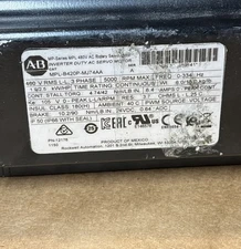 Allen-Bradley 480V MPL-B420P-MJ74AA AC Rotary Servo Motor Inverter Duty thumbnail 6