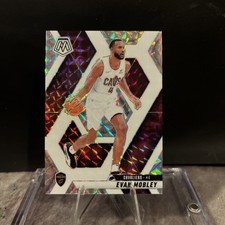 2024-25 Panini Mosaic 133 Evan Mobley Choice White 34/35