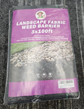GDNaid 3ftx100ft Weed Barrier Landscape Fabric Heavy Duty 3.2oz Weed Barrier