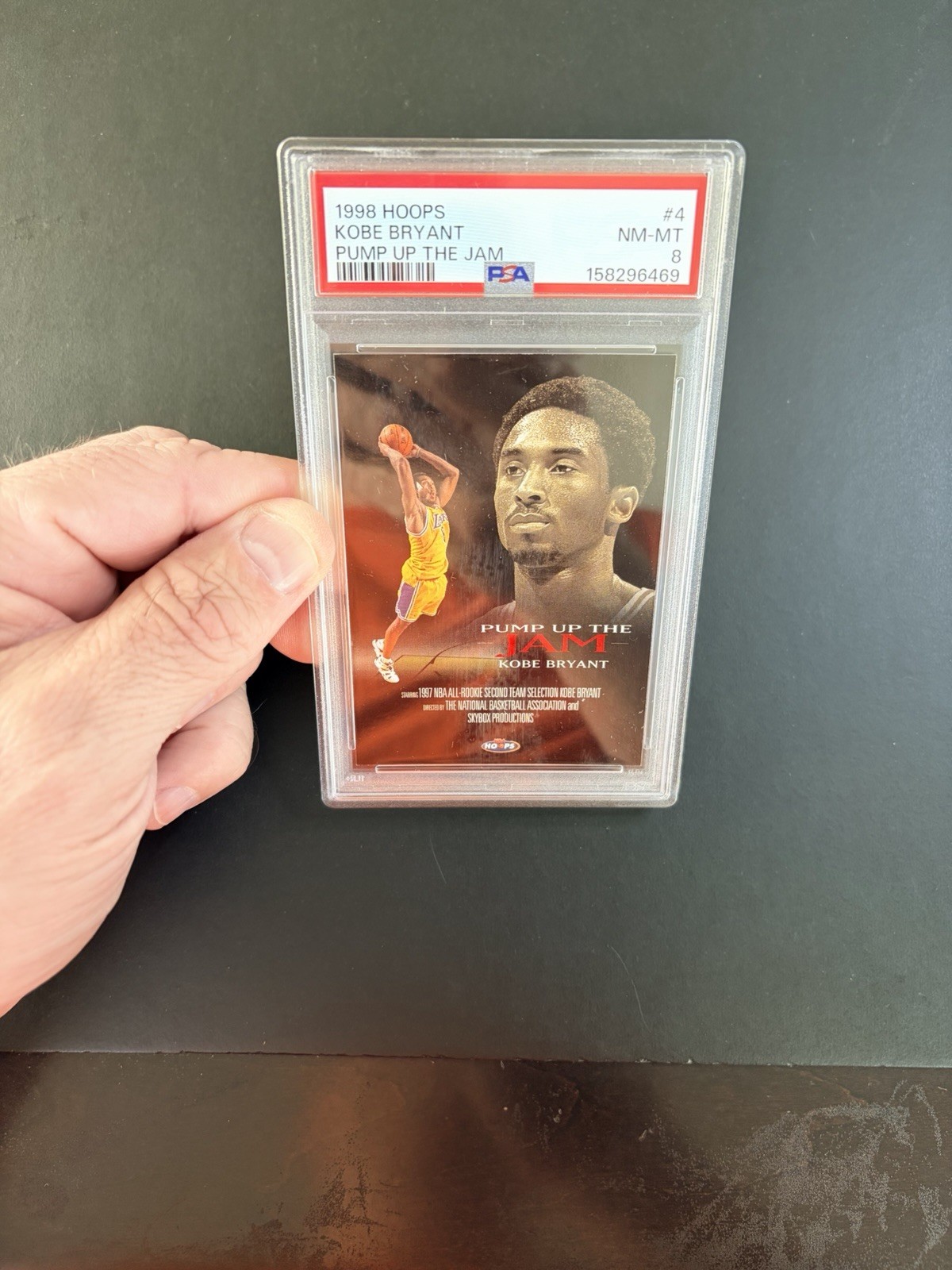 1998 Kobe Bryant PSA8 Hoops #4 Pump Up The Jam Insert Mamba Lakers GOAT MINT 🔥 view 10