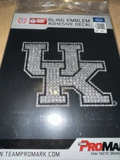 University Of Kentucky Team ProMark Official NCAA Bling Emblem Car Decal