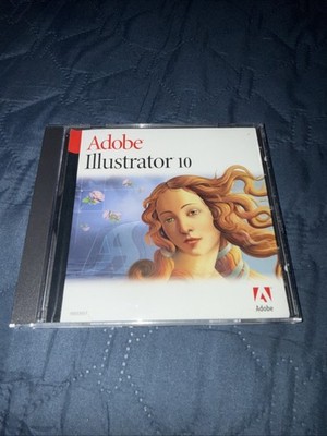 Genuine Adobe Illustrator 10 for Windows with Serial Number
