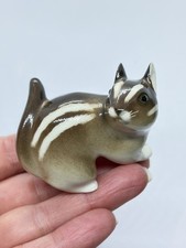 Vintage Russian Lomonosov Chipmunk Figurine