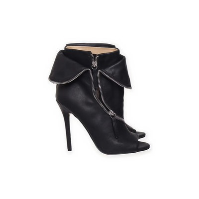 GX by Gwen Stefani, Stiefeletten, Größe: 37 1/2, Schwarz, Damen #UZC