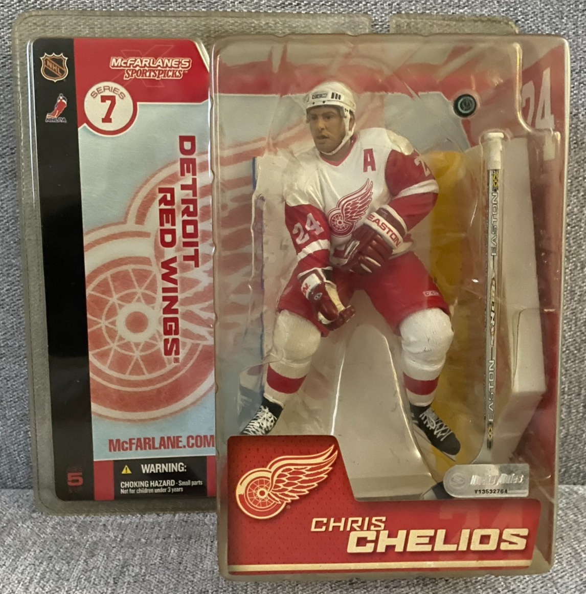 Chris Chelios フィギュア シリーズ7 McFarlane NHL Sports Picks Series 7 Chris Chelios Variant Detroit