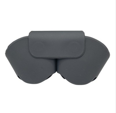 SOPROM AirPods Max Smart Case Magnetic Sleep Mode Battery Saver PU Leather Gray