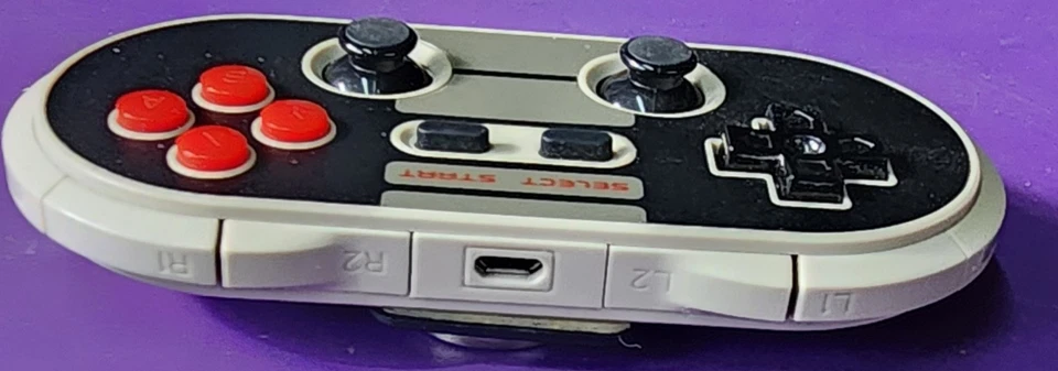 8BITDO NES30 Pro Bluetooth Controller Tested Works Comes With Charging Cord - Image 4 of 4