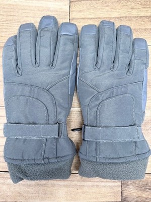 Mil-Tec Gloves Medium Men THINSULATE  Fleece Lined Olive Green ~ NIP ~FREE S/H 