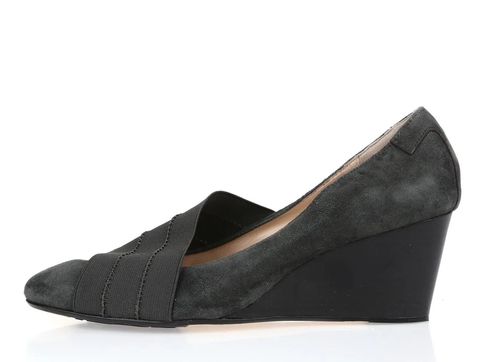 Mujer TARYN ROSE 227908 Gris Gamuza Cuña Tacones/Bombas Talla 9 M Foto 2 de 4