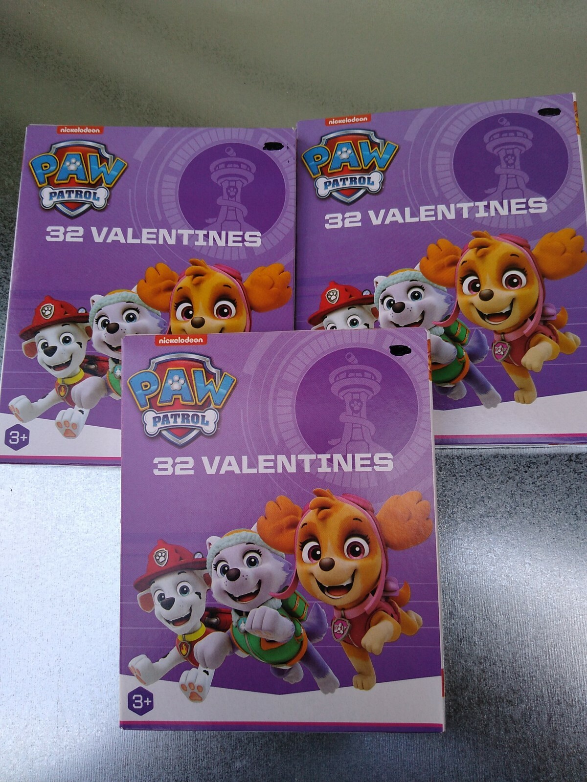 Paw Patrol 32 Valentines Day Cards Paper Magic NIB 