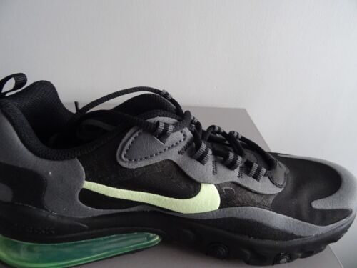 Entrenadores Nike Air Max 270 React (GS) BQ0103 008 Reino Unido 6 EU 39 EE. UU. 6,5 AÑOS NUEVOS + CAJA - Imagen 3 de 6