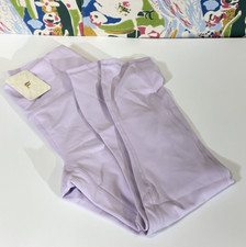 Fabletics Women's OASIS CAPRI High Waisted Leggings Size S/6 Hazy Iris