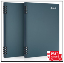 Oxford Stone Paper Notebook, 5-1/2" x 8-1/2", Blue Cover, 60 Sheets, 2 Pack