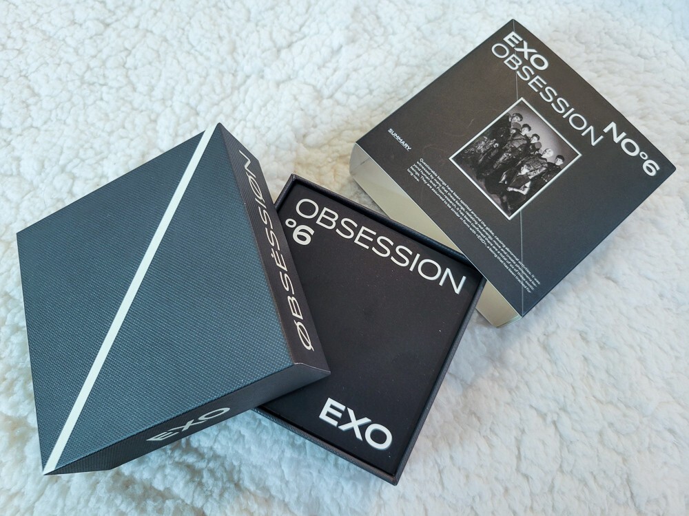 EXO 6th Album Obsession digital download Kihno Ver. | eBay