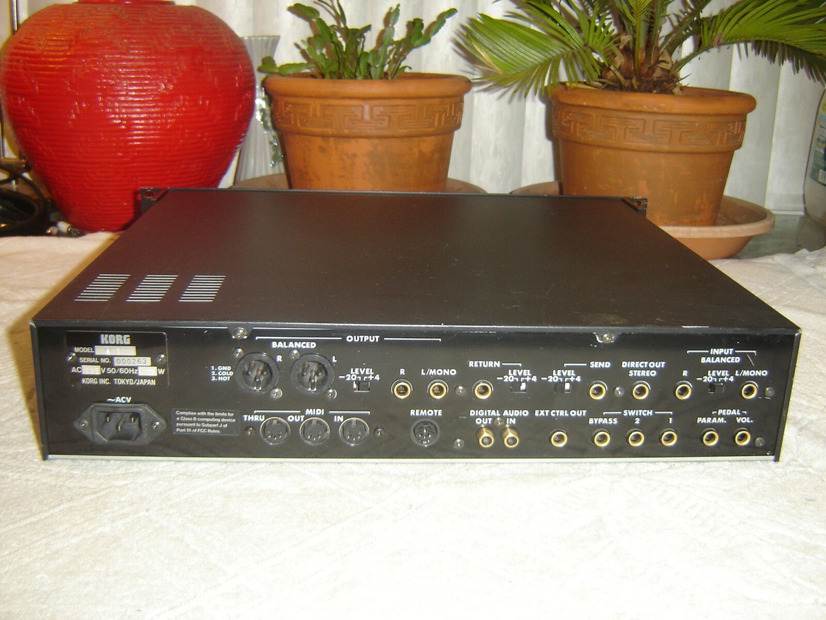 Korg A1 Performance Signal Processor, Stereo Multi Effects, FX