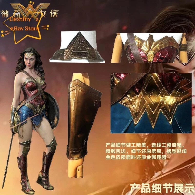 Женщина кино Чудо-женщина Диана принц Хэллоуин косплей вечеринки Cotume платье для взрослых - Изображение 3 из 4