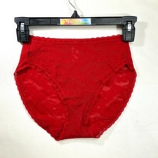 NWOT Wacoal Women's S High Profile Hi Cut Brief Panty 871388 Equestrian Red