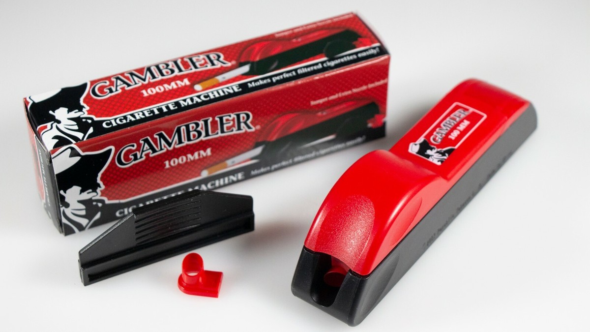 gambler tobacco roller Gambler Cigarette Maker Injector Machine 100mm Size Roll Your Own