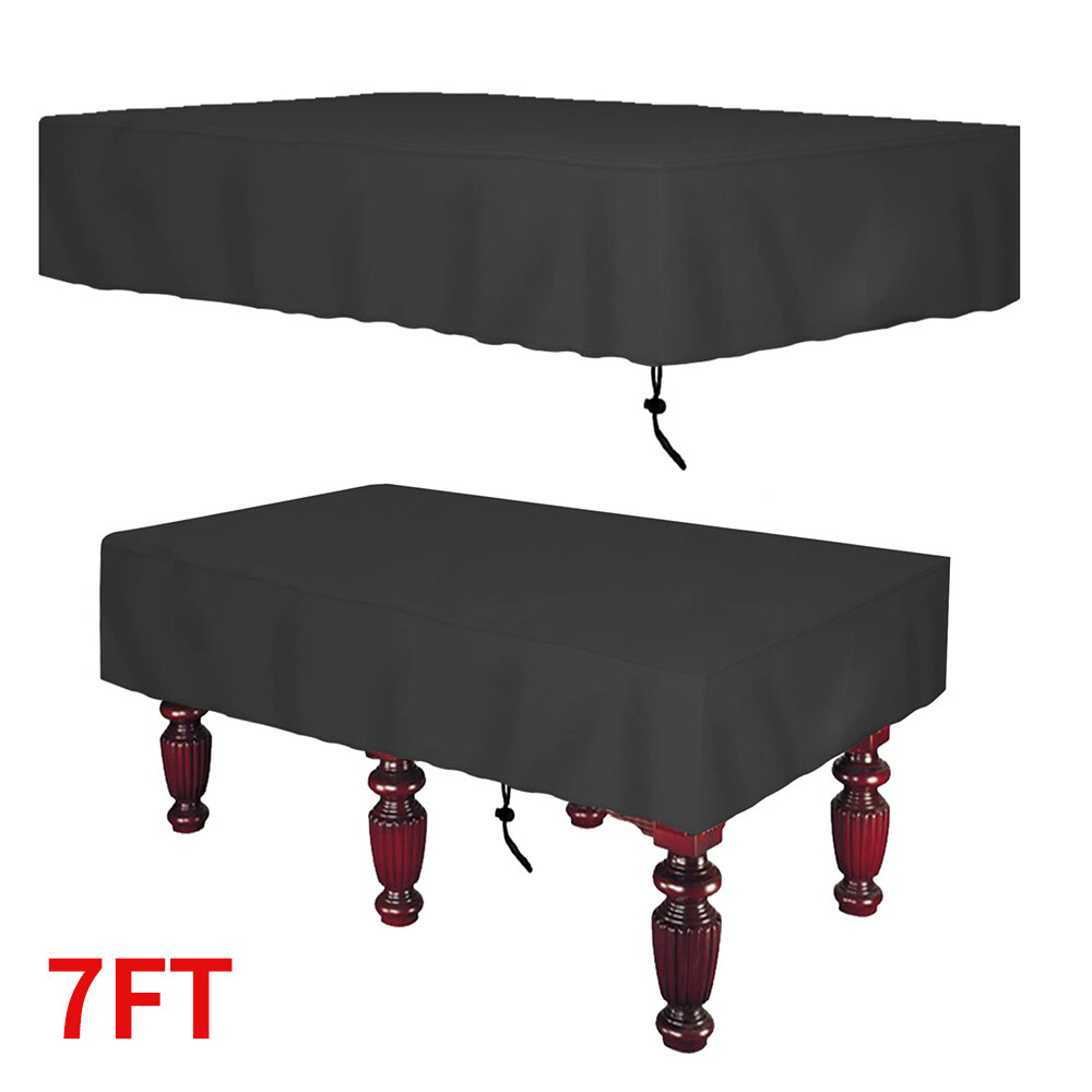 7/8/9FT Pool Snooker Billiard Table Cover Polyester Waterproof Dust Cap