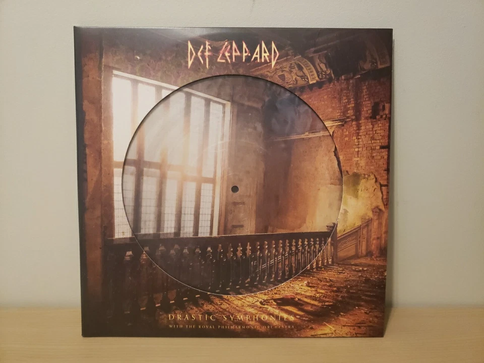 Def Leppard Drastic Symphonies Picture Disc 2LP With Signed/Autographed COA - Image 3 of 4