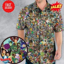 Futurama Characters Hawaiian Shirt