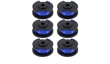 6 Pack Benair Replacement Spool Weed Trimmer 8v-24v-And 40v-Black & Decker