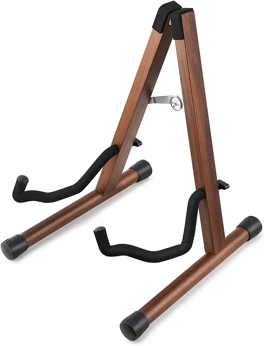 Donner Wood Guitar Stand Acoustic Electric Wooden Guitar Floor