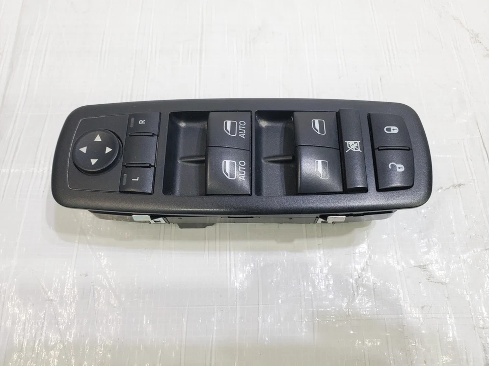 Interruptor de ventana eléctrica principal Ram 1500 2012-2015 delantero izquierdo OEM 68110871AA Foto 2 de 4