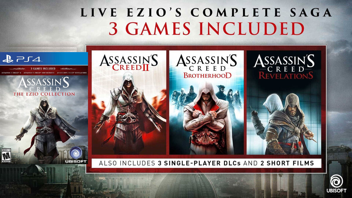 Assassin's Creed 2 - FULL GAME - (PS4 - Ezio Collection) - No Commentary 