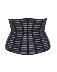 Agent Provocateur KELSIE Waspie L/4 NWT Black Orig. $335 VERY RARE! [X]