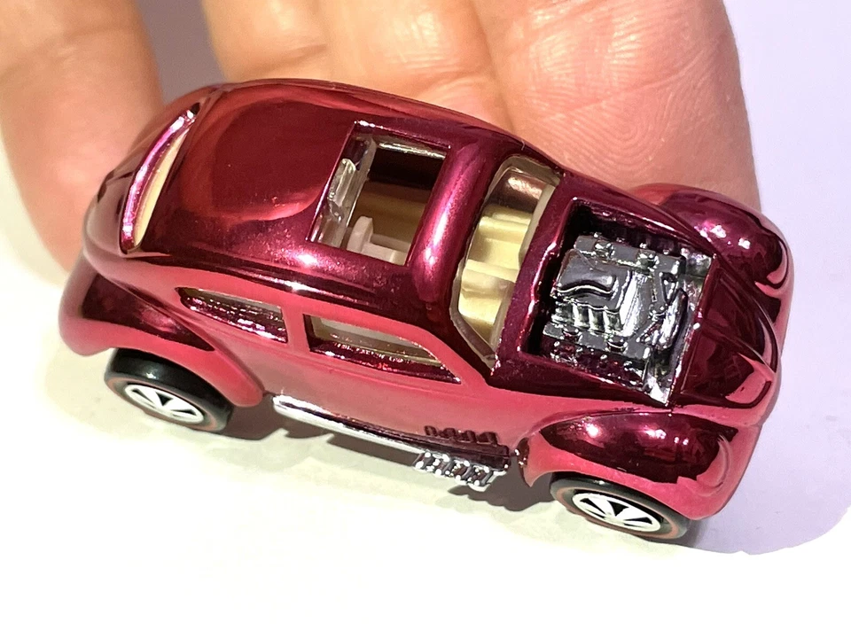 Hot Wheels Redline “PERSONALIZADO Spectraflame RED” VW Bug / Beetle - VW personalizado Foto 4 de 4